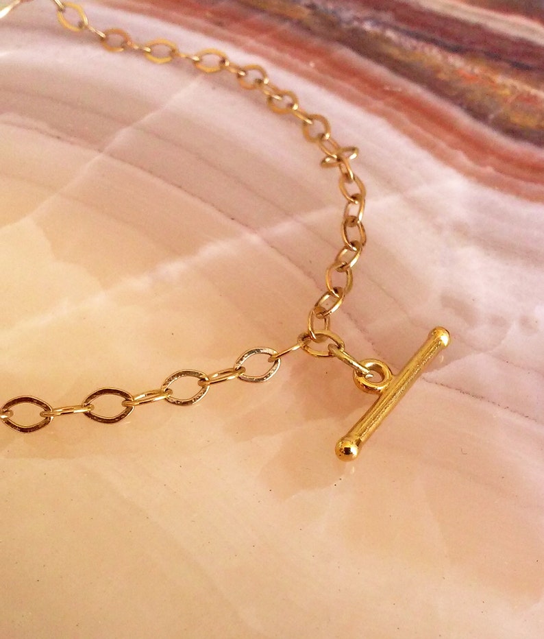 Men's Tie Chain Handmade Brass and Gold Men's Etsy