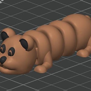 Flexi Bear .3mf / .STL File for 3D Printing