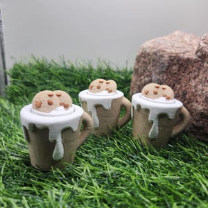 Milk and Cookies Clicker Fidget .3mf / .STL File for 3D Printing