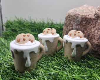 Milk and Cookies Clicker Fidget .3mf / .STL-fil för 3D-utskrift
