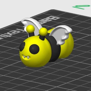 Flexi Vampire Bat Bee .3mf / .STL File for 3D Printing