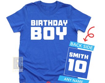 10th birthday Shirt, Boy 10 Year Old Kids Birthday Shirt, Personalized Gifts, Kids Birthday T-Shirt, 10 Year Old Birthday Shirt Girl