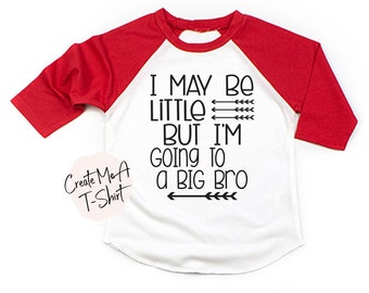 Big brother shirt, Pregnancy Announcement, Personalized Gift, T-shirt for boys pregnancy announcement Arrow Birthday gift New baby Gift