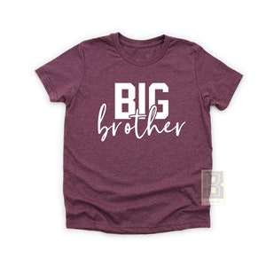 Big brother Toddler Shirt, New Brother Gift, Promoted to big brother gift, Big Brother Shirt, Toddler T Shirt, New Big Brother