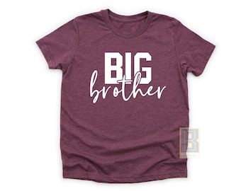 Big Brother Toddler Shirt, Pregnancy Announcement Tee