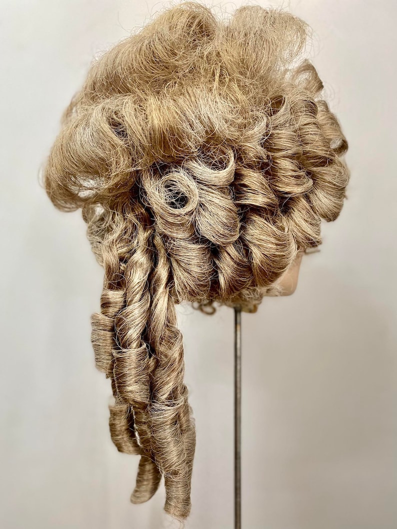 Marie-Antoinette-Wig // Rokoko-Perücke // Historische Perücke // Barock // Karneval // Fasching Locken-Perücke Blond Bild 3