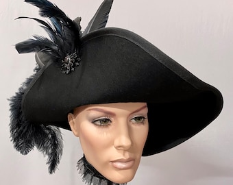 Gothic Hat - Unique Piece - Goth Fashion - Dark Romantic
