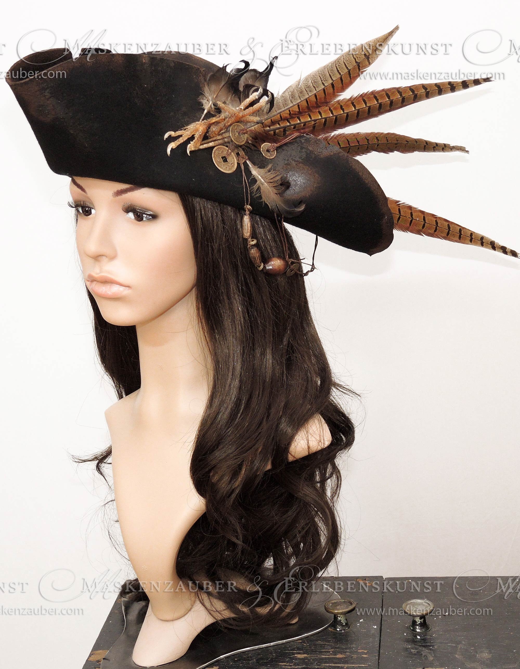 Pirate Hat / Tricorn Hat / Pirate Hat 