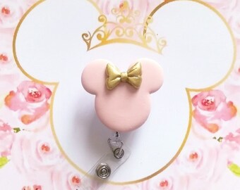 nurse badge holder, nursing assistant, Minnie theme