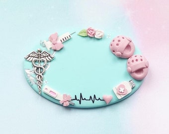 enfermera insignia, cuidador, trabajador de cuidado infantil