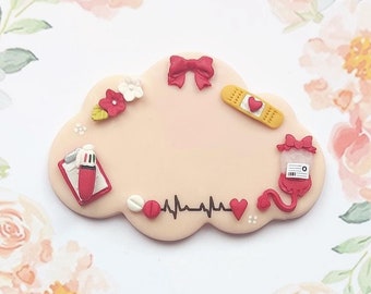 insignia de enfermera, asistente de enfermería, estudiante de enfermería