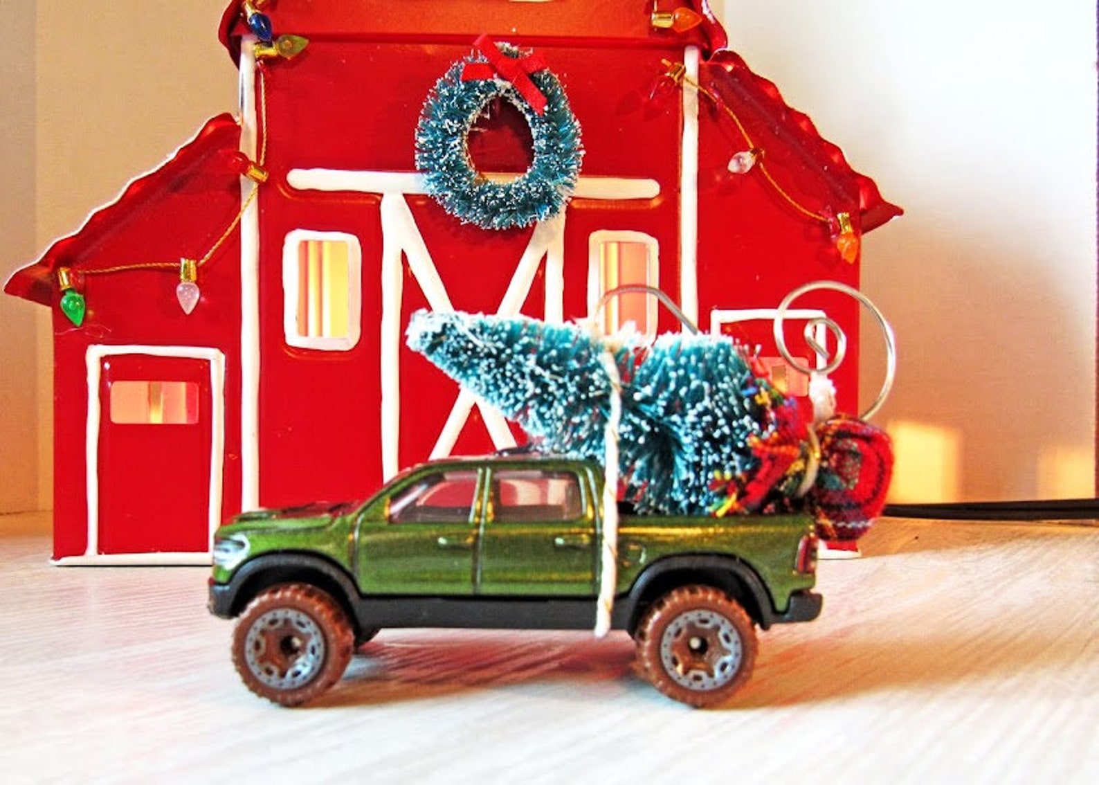 Dodge Ram Christmas Ornament 