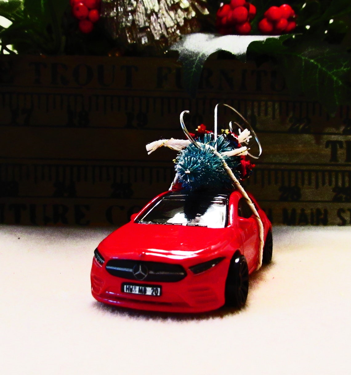 Christmas Tree OrnamentDie Cast Car2019 Mercedes Benz Etsy