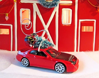 Honda Civic Del Sol Christmas Ornament Made in USA
