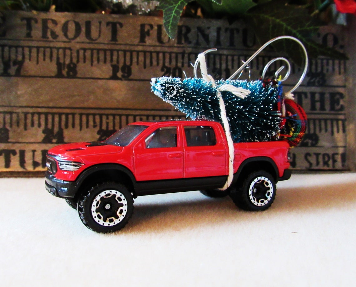 Christmas Tree OrnamentDie Cast Car2020 Dodge Ram 1500 REBEL Etsy