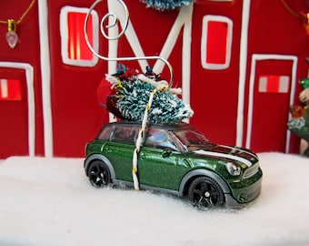 Mini cooper sale tree ornament