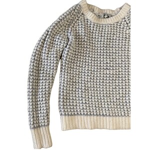 Joie - Pull en laine mélangée à col rond et paillettes argentées métallisées Femme XS image 5