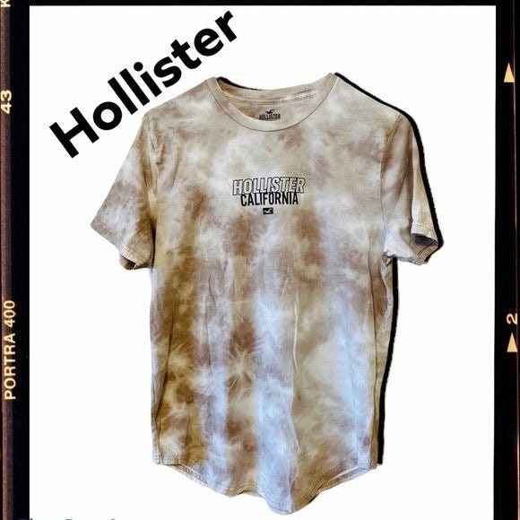 Hollister Shirt Tie Dye and Dipped Size L 