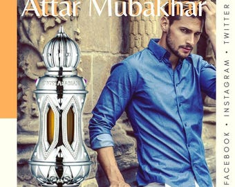 Olio profumato concentrato Swiss Arabian Attar Mubakhar, fragranza di nicchia esotica