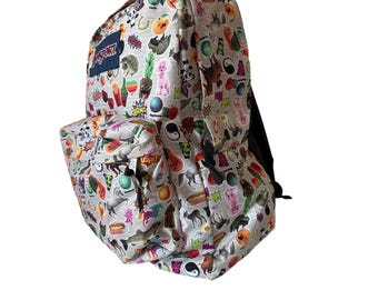emoji backpack jansport Big Student and zippered utility pockets keep all of your gear organized Trans by JanSport Supermax 17