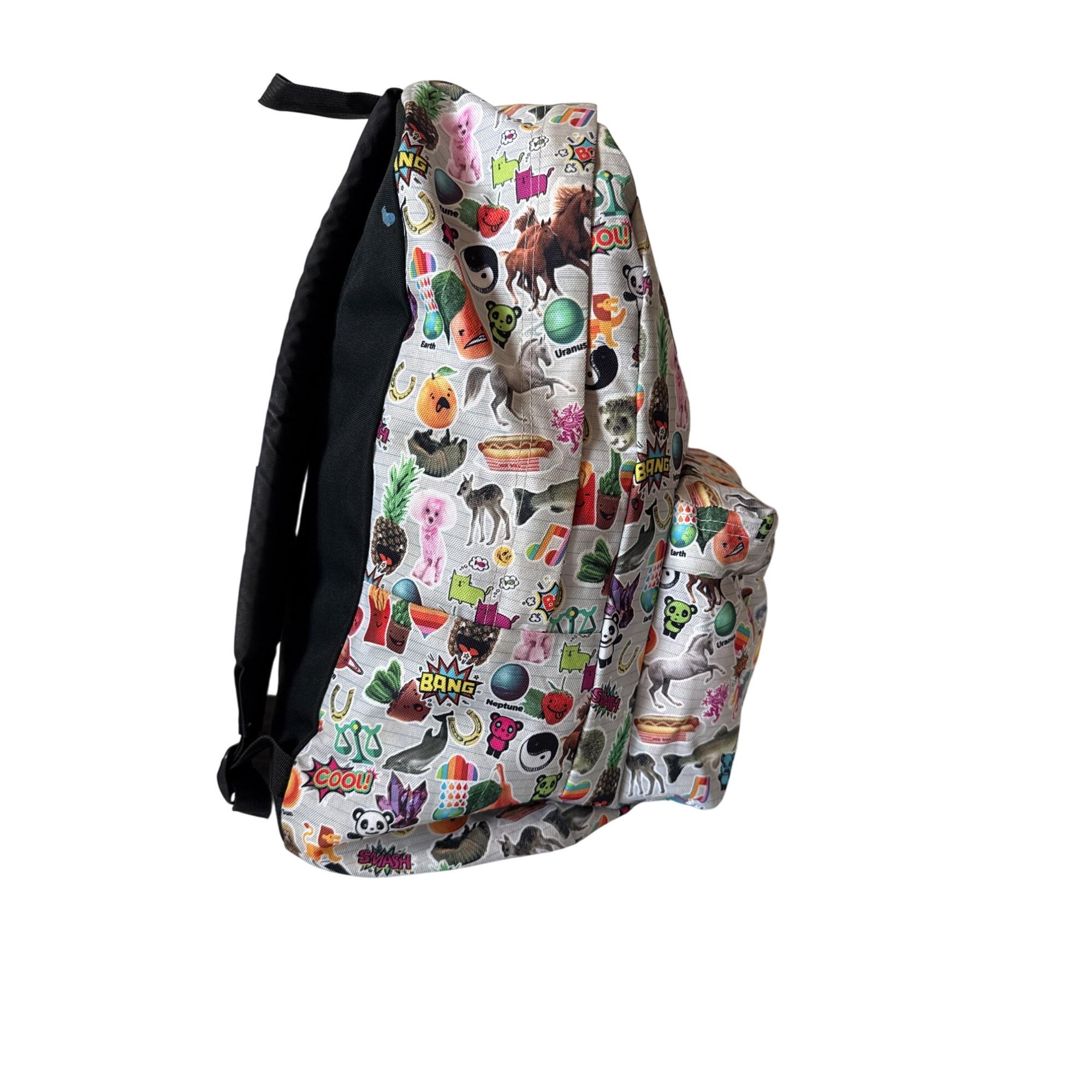 Jansport Full-size Backpack With Fun Emoji & Animal Print - Etsy