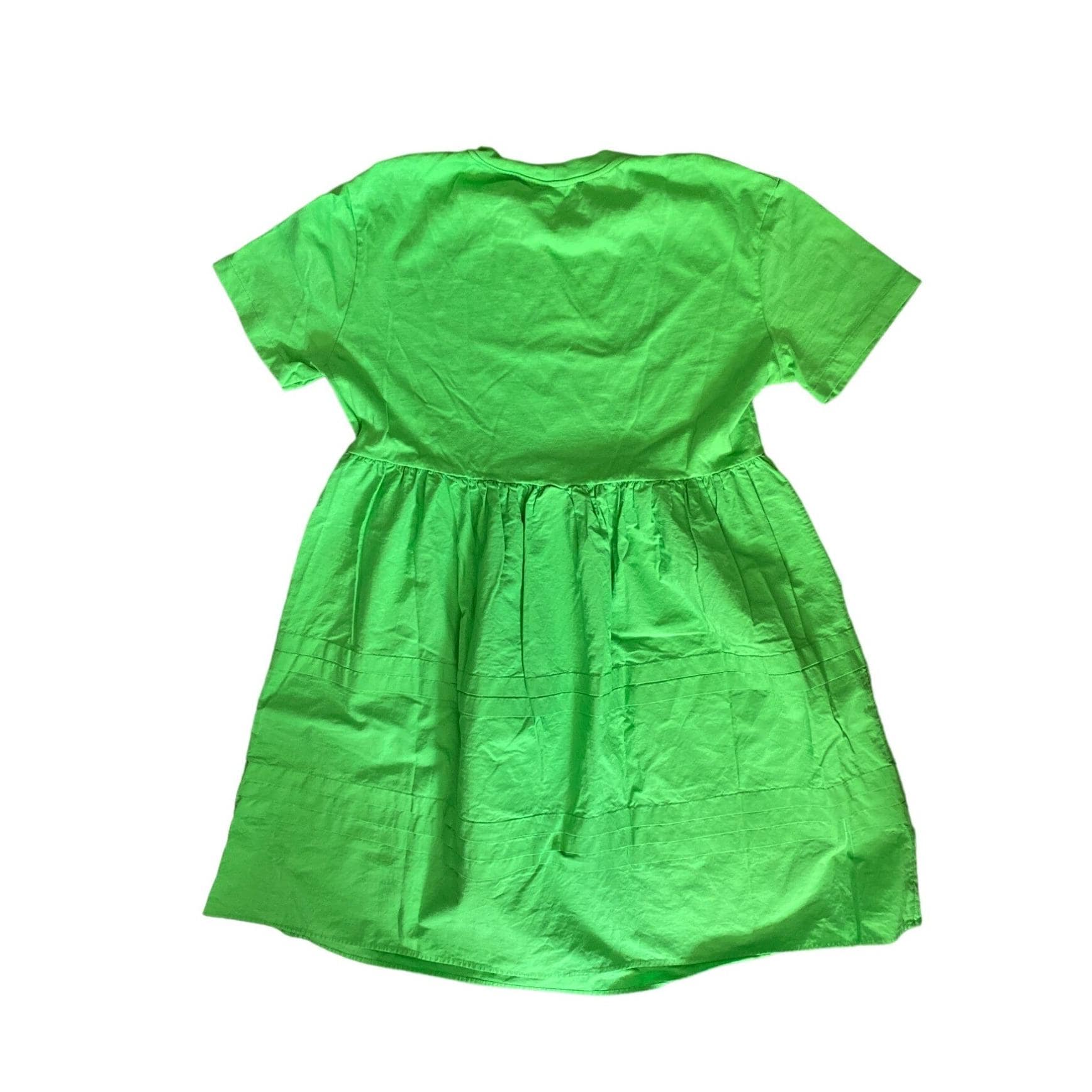 zara green babydoll dress Zara Tiered Babydoll Dress Women's M Green Preppy Academia Retro 90s Y2K Casual