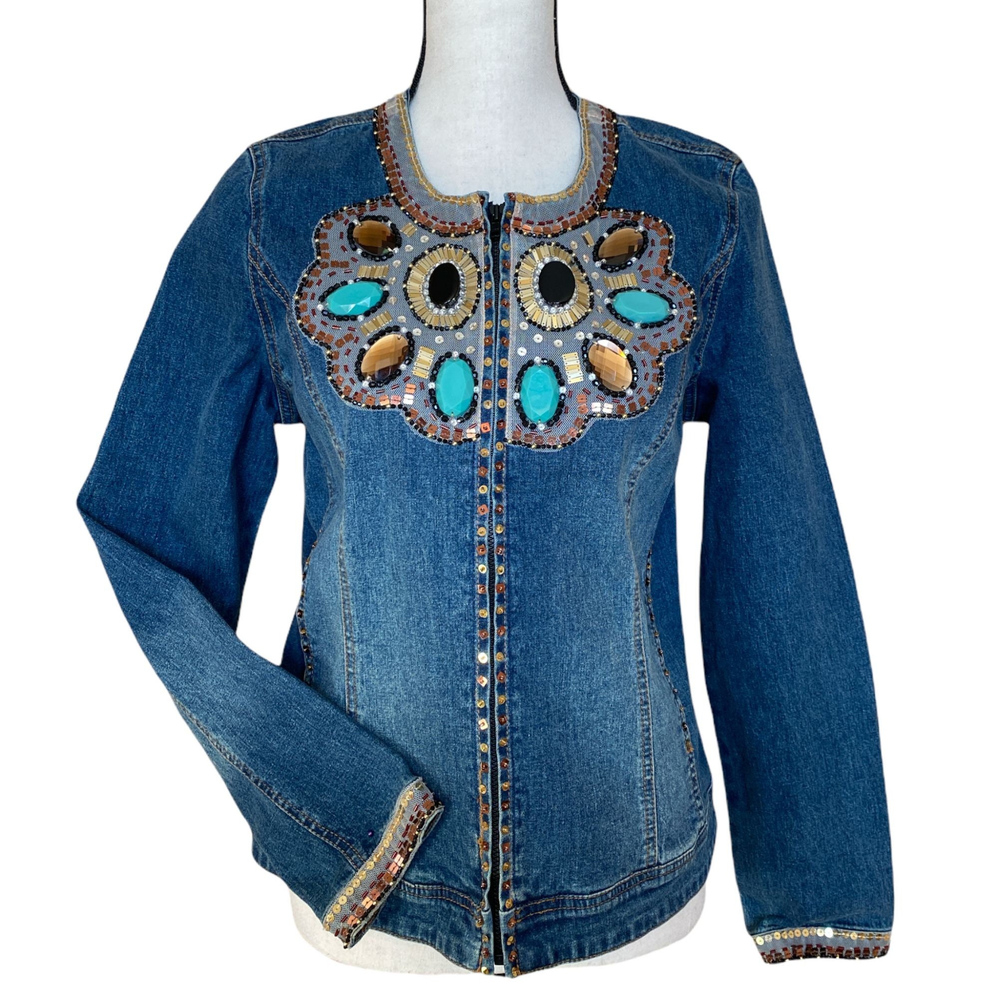 Vintage 90s Embellished Bejeweled 