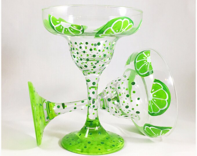 Fun Margarita Glasses, Margarita Birthday Glass, Margarita Wine Glass