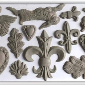 IOD Decor Mould Fleur De Lis