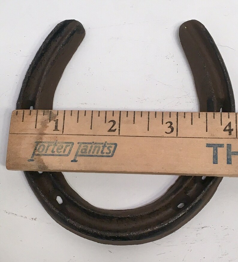 Cast Iron Horseshoe 4 134 Etsy