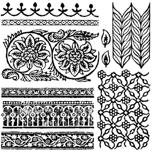 IOD Decor Stamp Bohemia by Iron Orchid Designs
