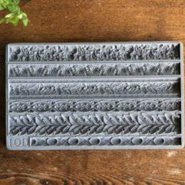 IOD Decor Mould Trimmings 1 by Iron Orchid Designs