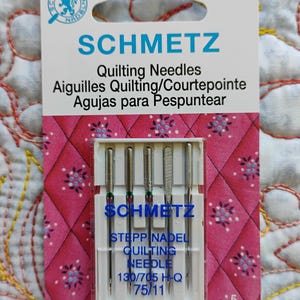 Schmetz - Quilting Needles - Home machine 75/11