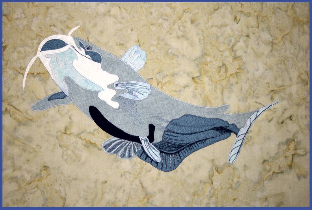 Catfish - Lake Living Series - Fusible Applique Pattern Only - Etsy
