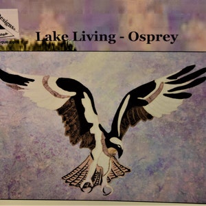 Osprey Press & Peel Fusible Applique from the Lake Living Series
