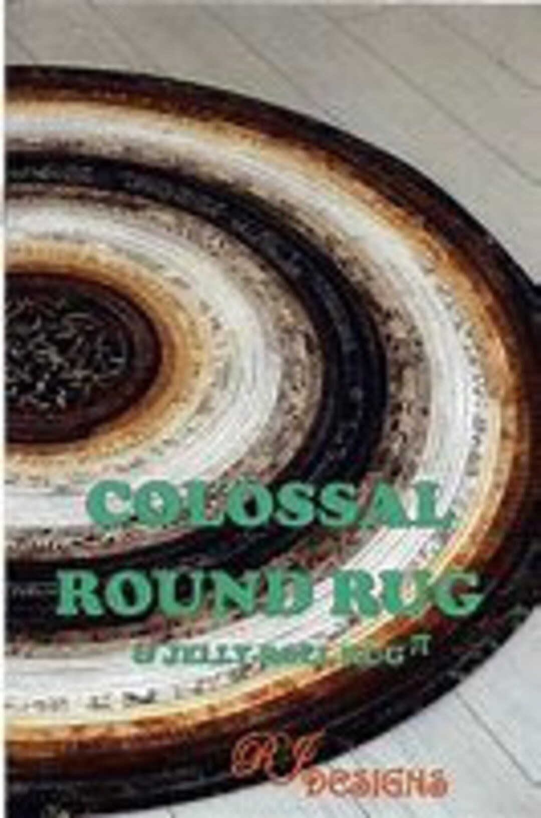 Colossal Round Rug RJ Designs Etsy