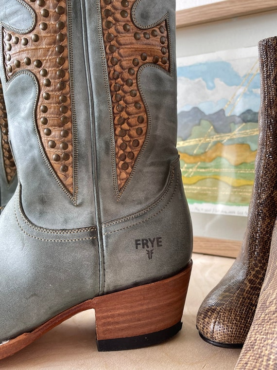 Frye Daisy Cowboy Boots - image 3