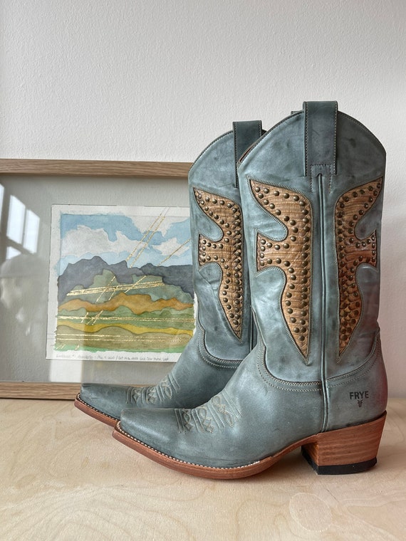 Frye Daisy Cowboy Boots - image 2