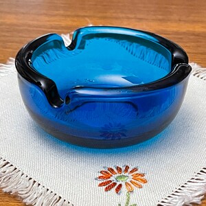 Viking Glass Plain Ashtray