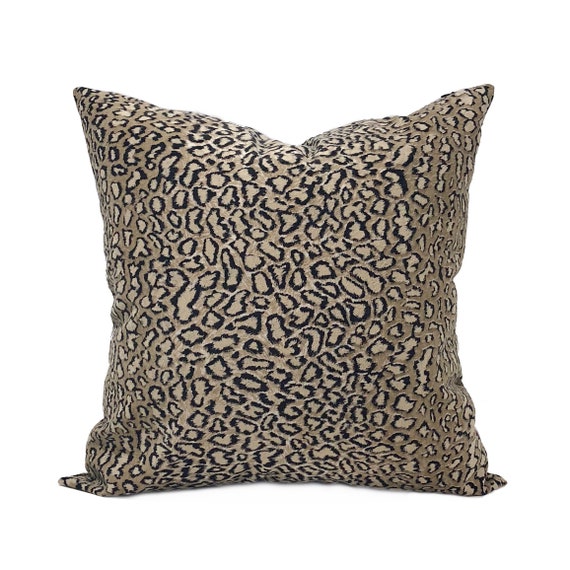 Throw Pillow Cover Jungle Cat Printed double sided velvet pillowcase