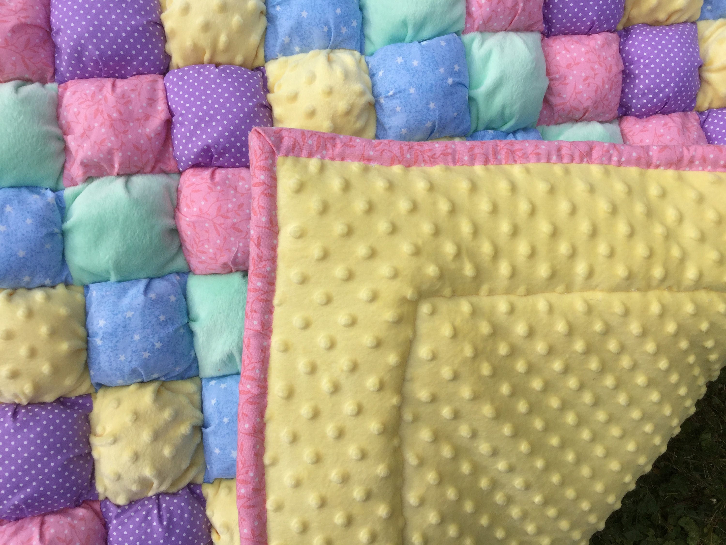 Bubble Quilt Baby Puff Quilt Baby Quilt Quilt Crib Quilt Etsy