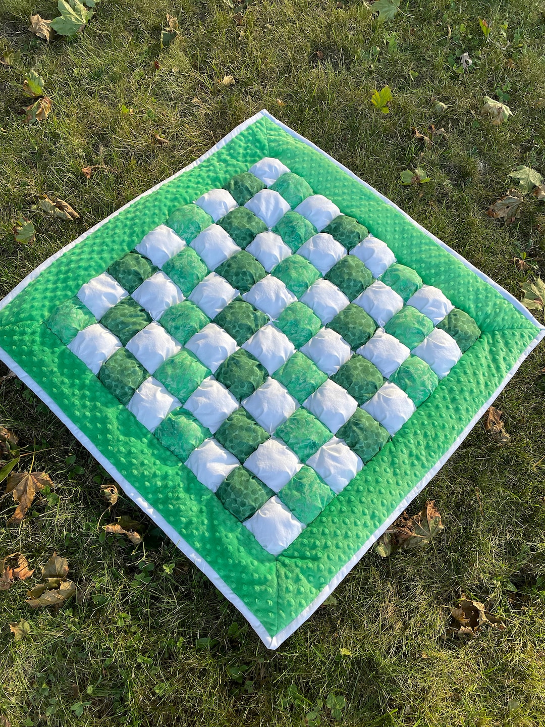 Bubble Quilt, Bubble Blanket, Puff Quilt, Baby Quilt, Quilt, Crib Quilt