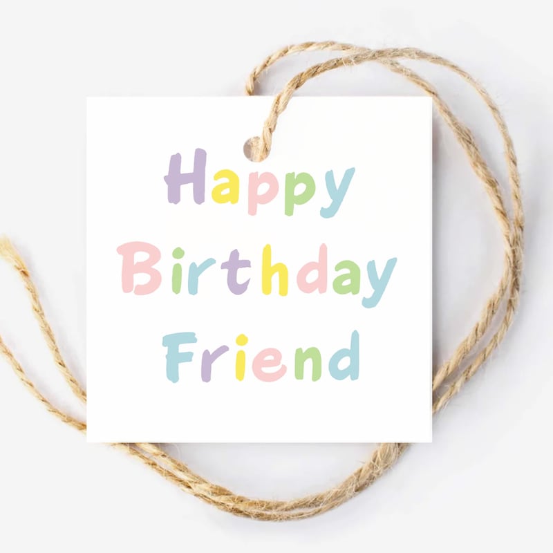 Happy Birthday Tags - Etsy
