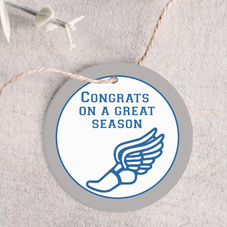 Printable Congrats Track and Field Tags, Team Treat Tags, Track Team Tags, Cross Country Tags