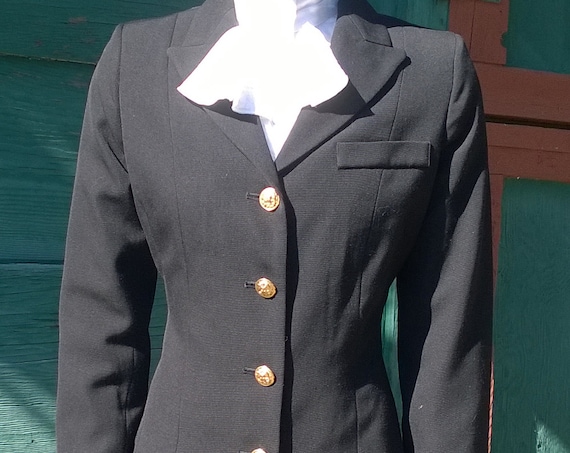 Vintage Jacket Blazer Military Flying Cross