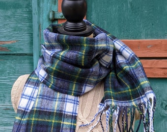 Vintage Sjaal Highland Tweed Sjaal Engeland – jaren 1980