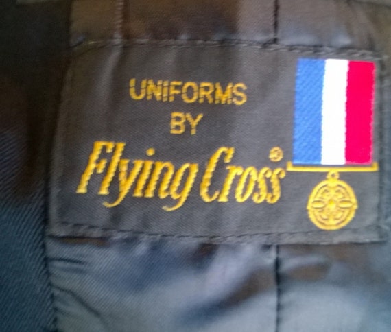 Vintage Jacket Blazer Military Flying Cross - image 5
