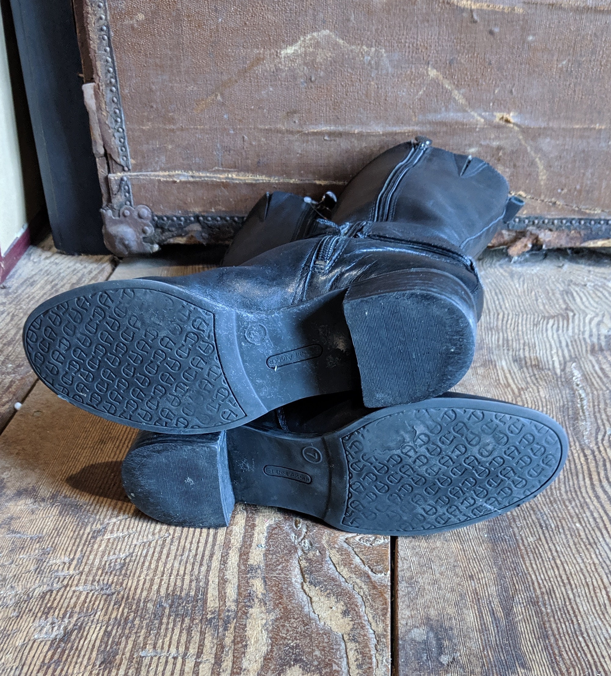 etienne aigner tall boots