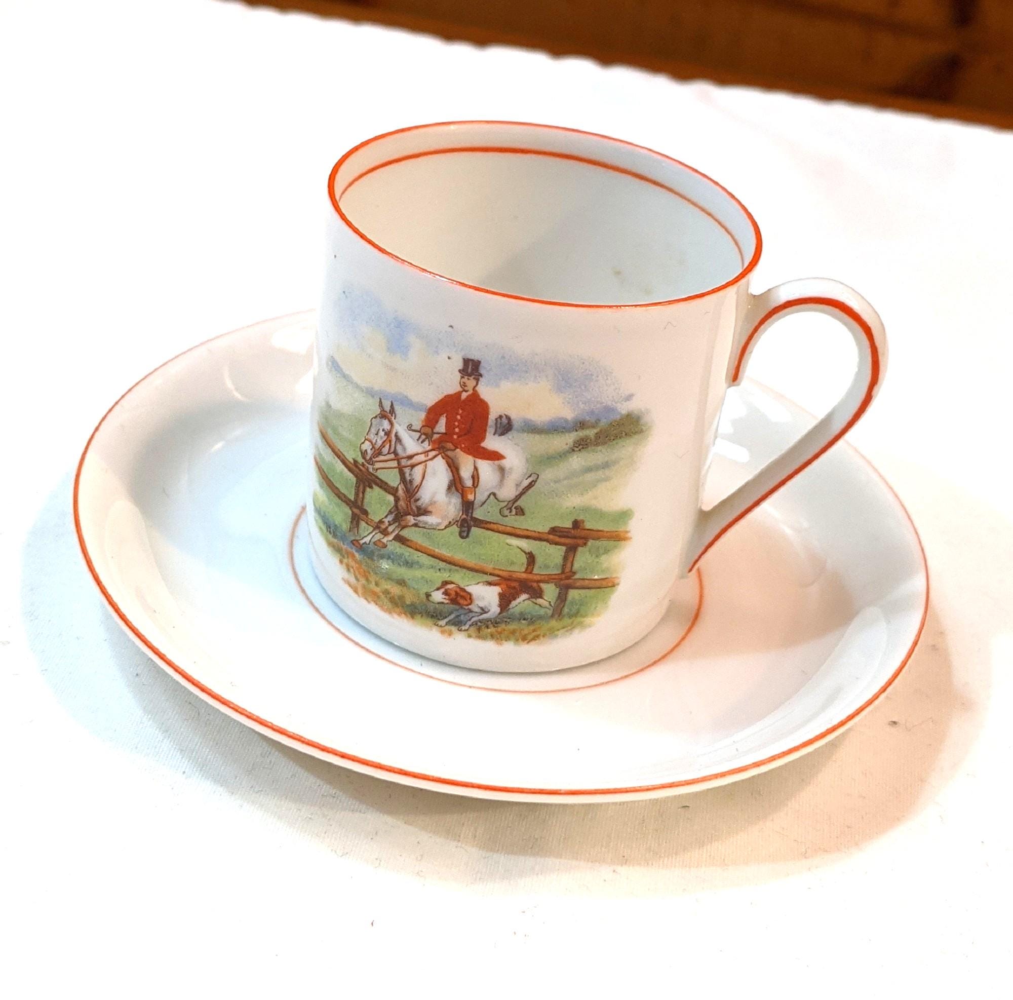 アンティーク エスプレッソカップセット