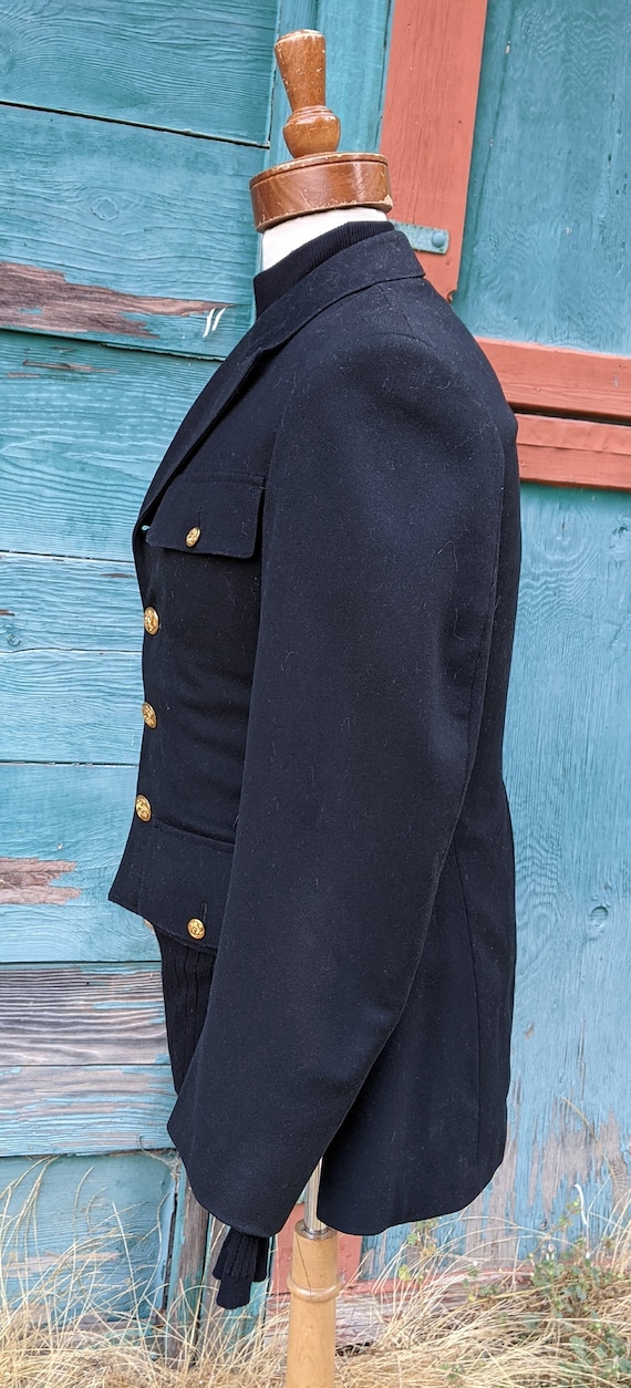 Vintage Men’s Military Jacket Dress/JR Gaunt Buttons … Gem